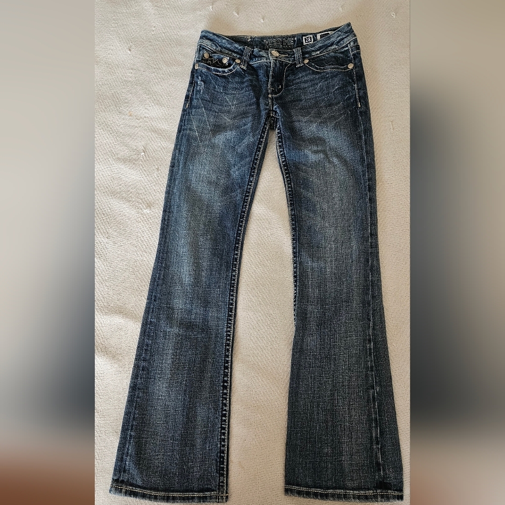 Miss Me Classic Women's Crop Jeans, Size 26